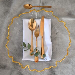 Slávnostný zlatý príbor, 170 ks